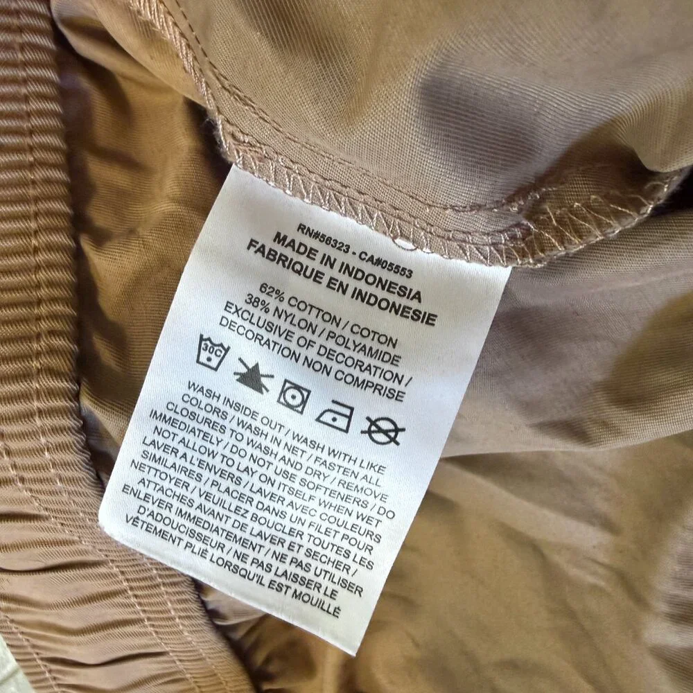 Jordan Essentials Woven Pants Archaeo Brown Pockets Men's size 3XL